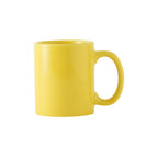 Thumbnail image #1 for Tuxton China Concentrix BSM-1202 12 oz Ceramic Coffee Mug with C-Handle, Saffron Case of 2 Dozen