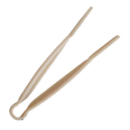 Thumbnail image #1 for Thunder Group PLFTG009BG 9-Inch Polycarbonate Serving Tongs, Flat Grip, Beige Case of 120