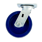 Thumbnail image #1 for New Age C418 Swivel Plate Caster, 6-Inch Diameter, 2-Inch-Wide Polyurethane Wheel, 700-lb Capacity