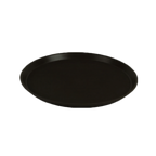 Thumbnail image #1 for Thunder Group PLST1600BL 16-Inch Round Slip-Resistant Polypropylene Serving Tray, Black Case of 12