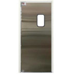 Thumbnail image #1 for Curtron Products Service-Pro® Series 30 SPD-30-SS-3996 Single Swinging Door, 39" W x 96" H, 18-Gauge Stainless Steel, Window