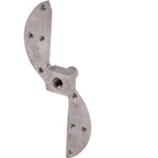 Thumbnail image #1 for AllPoints Foodservice Parts & Supplies 2241113 Slicer Blade Carrier, 8 in, 1/2 in Female Base End, 5/16 in Female Shaft End, Fixed Cut Units, Steel