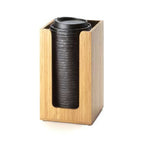 Thumbnail image #1 for Cal-Mil Bamboo 298-60 Napkin/Lid/Cup Organizer, 4-Inch Compartment, Wall or Counter Mount Case of 4