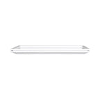 Thumbnail image #2 for G.E.T. Stratus - EGS M147-W White Melamine Rectangular Serving Platter, 14 x 7 x 1 in Case of 4