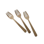 Thumbnail image #1 for TableCraft Products Cash & Carry BAMDF475 Disposable Bamboo Fork, 4-3/4" Case of 12