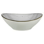 Thumbnail image #1 for International Tableware Rotana RT-11-ST Oval Ceramic Pasta Bowl, 11 oz, 6-1/2" x 4-1/2" Case of 3 Dozen