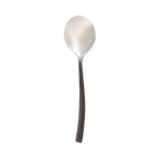 Thumbnail image #1 for Cardinal Black Oak by Chef & Sommelier FL909 Bouillon Soup Spoon, Black Oak, 18/10 Stainless Steel, 7–8 in Pack of 3 Dozen