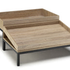 Thumbnail image #1 for Cardinal Mix&Play by Abert FP064 Cold Food Bar Display, Aluminum and Wood, 27.5 x 20.6 x 9.5 in