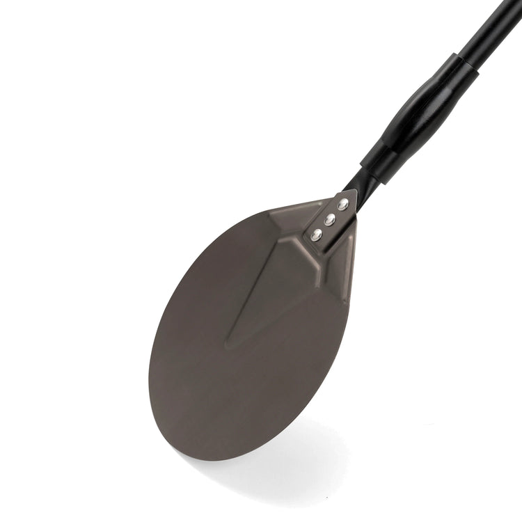 (Quick Ship) Browne Napolitani Solid Pizza Peel – Stainless Steel Blade with Black Handle