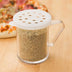Thumbnail image #1 for (Quick Ship) Cambro 96SKRP134 Camwear® 10 oz Polycarbonate Shaker with White Lid for Parsley or Herbs