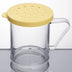 Thumbnail image #2 for (Quick Ship) Cambro 96SKRC135 Camwear® 10 oz Polycarbonate Shaker with Yellow Lid for Cheese