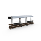 Thumbnail image #1 for Steelite International Mogogo, Modular MGCMLA08WSWW Modular Market Station, Mixed Materials