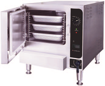 Product image #5 for Cleveland SteamChef 3 High-Speed Countertop Gas Boilerless Convection Steamer, 1 Compartment, 3 Full-Size Pan Capacity
