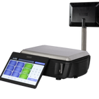 Thumbnail image #1 for Hobart Weigh/Wrap GTX-7EDC Commercial Legal-for-Trade Scale/Printer, 30 lb Capacity, Stainless Steel 16" Rectangular Platform