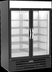 Thumbnail image #5 for Beverage-Air MarketMax Two-Section Pass-Thru Reach-In Refrigerated Merchandiser with Double-Pane Glass Front Doors and Solid Rear Doors, 48.05 Cu. Ft.
