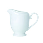 Thumbnail image #1 for Steelite William Edwards, Classic White 82000AND0120 Bone China Milk Jug, 9 oz, White, With Handle 1 Dozen