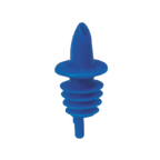 Thumbnail image #1 for TableCraft Products Free Flow 35BL Plastic Liquor Pourer, Collarless, Blue Case of 144