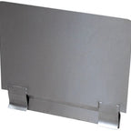 Thumbnail image #2 for BK Resources BK-FSS Deep Fryer Splash, 20-1/2"W x 18"H, 18-Gauge Stainless Steel
