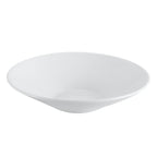 Thumbnail image #1 for CAC China Everest EVT-V6 Round Porcelain Pasta Bowl, 10 oz, 6-5/8" Diameter, Glazed Foot Case of 3 Dozen