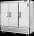 Thumbnail image #5 for Everest Refrigeration Three-Section Reach-In Refrigerator, 71 Cu. Ft., 74-3/4 Inches Wide, Bottom-Mounted Self-Contained, Solid Doors