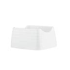 Thumbnail image #1 for TableCraft Products Pulito 10415 Sugar Packet Holder, 4" x 3-1/4" x 2", Textured White Melamine Case of 12
