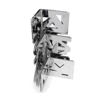 Thumbnail image #1 for Eastern Tabletop Lexus 1723L L-Shaped Multi-Level Stainless Steel Buffet Riser, 15"H