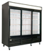 Thumbnail image #5 for Kelvinator Commercial Three-Section Reach-In Refrigerated Glass Door Merchandiser, 72 Cu. Ft., Bottom-Mount Self-Contained Refrigeration