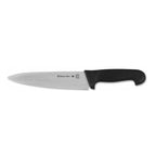 Thumbnail image #1 for Browne USA Foodservice PC1298 8-Inch Cook's Knife with High Carbon Steel Blade and Black Polypropylene Handle