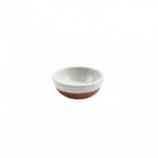 Thumbnail image #1 for G.E.T. cheforward SH.BL-1316WHT Heart-Shaped Chinese Bowl, White Terracotta, 5.51"W x 11.42"D x 5.51"H Case of 24