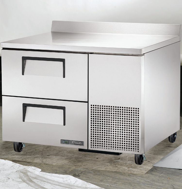 Product image #5 for True 44.5-Inch Deep Worktop Refrigerator with 2 Drawers and Side-Mounted Self-Contained R290 Refrigeration