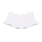 Thumbnail image #1 for Korin Inc TK-626-01 Hot Pot Cooking Paper, 9-1/2" Square, Scalloped Edges