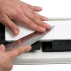 Thumbnail image #2 for JB Prince Suehiro Y992 Adjustable Plastic Knife Sharpening Stone Holder, White