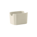 Thumbnail image #1 for Tuxton China Healthcare BEQ-034 Rectangular Ceramic Sugar Packet Holder, 3-1/2" x 2-7/8" x 2-3/8" H 1 Dozen
