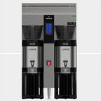 Thumbnail image #1 for FETCO E2242US-1B223-PA010 Twin Automatic-Fill Commercial Coffee Brewer, Stainless Steel Base, 1-Gallon Capacity