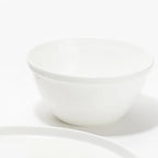 Thumbnail image #1 for Kadra Kitchenware Vikko VK-00487 Cereal Bowl, 6-Inch, Stackable, White Bone China Case of 12