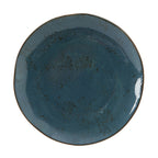 Thumbnail image #1 for Tuxton China Artisan Geode GGE-005 Round Porcelain Plate, 9-Inch, Azure Case of 2 Dozen
