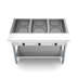 Thumbnail image #5 for KoolMore 3-Pan Open Well Electric Steam Table with Undershelf