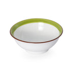 Thumbnail image #2 for Mikasa Hospitality Sunday Brunch 5256040 Green Coupe Pasta Bowl, 5.25 in, 9.3 oz, Porcelain Case of 36