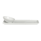 Thumbnail image #1 for Steelite International Patra 6300P248 Round Porcelain Slant Bowl, 2 oz, 3.5 x 2 in Case of 2 Dozen