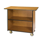 Thumbnail image #1 for Lakeside Manufacturing 67100 Enclosed Serving Cart, Laminate, 1 Compartment, Fixed Shelf, 25-1/2"D x 45-1/2"W x 36-3/4"H