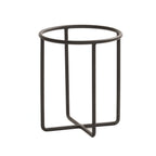 Thumbnail image #1 for Cal-Mil Milo 23791-10-13 Round Wire Riser, 8" Diameter x 10"H, Black