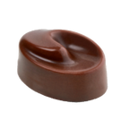 Thumbnail image #1 for JB Prince Pavoni K941 21-Cavity Curl Bonbon Chocolate Mold, Rigid Clear Polycarbonate