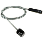 Thumbnail image #1 for AllPoints Foodservice Parts & Supplies 1421620 Drain Cleaner Brush, 3-3/8" Handle, 4' Tubing, Black Nylon Bristles