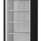 Thumbnail image #1 for Blue Air FSE LLC BGF23B-HC 23 Cu. Ft. One-Section Glass Door Freezer Merchandiser, Bottom-Mount Self-Contained Refrigeration, Black