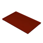 Thumbnail image #1 for TableCraft Products CW2115R Cooling Plate Serving Tray, 1/4 Size, Rectangular Cast Aluminum, Red, 10-1/2" x 6-1/2" x 1/2"