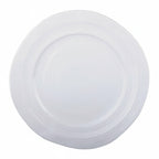 Thumbnail image #1 for G.E.T. Della Terra - EGS D1134-W . . White Melamine Irregular Round Plate, 11-3/4" Diameter x 1"H Case of 6