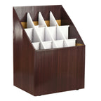 Thumbnail image #1 for Alpine Industries ADI627 Upright Storage Box, 12-Roll File, Corrugated Cardboard