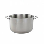Thumbnail image #1 for Tuxton China Tuxsteel WSDW-704 22 qt Stainless Steel Sauce Pot, Rivetless, Solid Stainless Steel Handle Case of 2
