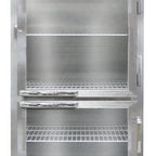 Thumbnail image #1 for Continental Refrigerator 1RENSAPTHD-GD-SD Pass-Thru Reach-In Refrigerator, 1 Section, Half-Height Glass/Solid Doors, Stainless Steel, 28.5"W