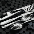 Thumbnail image #2 for 1880 Hospitality Tidal by Oneida® B443FDEF Dessert/Salad Fork, 7-1/4", Heavyweight 18/0 Stainless Steel, Small Wave Handle Pack of 1 Dozen